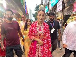 Photos: Shehnaaz Gill snapped at Lalbaugcha Raja