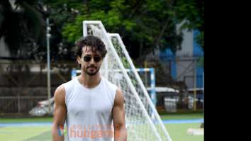 Photos: Tiger Shroff, Ibrahim Ali Khan, Ahan Shetty and Jim Sarbh snapped during a football match