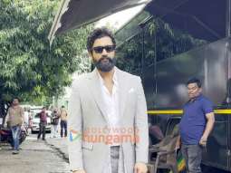 Photos: Vicky Kaushal and Manushi Chillar snapped outside Film City