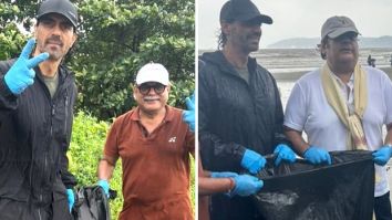 Arjun Rampal takes the lead in Swachh Bharat Abhiyan – Miramar Beach Clean-Up; see post