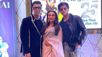 Shah Rukh Khan, Rani Mukerji, and Karan Johar surprise fans at Kuch Kuch Hota Hai 25th anniversary screenings