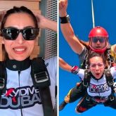 Malaika Arora shares her adventurous birthday skydiving experience; see post