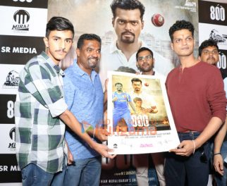 Photos: Cricketer Muttiah Muralitharan promotes his biopic film 800 at the recently acquired Miraj Cinemas at TGIP Mall Noida