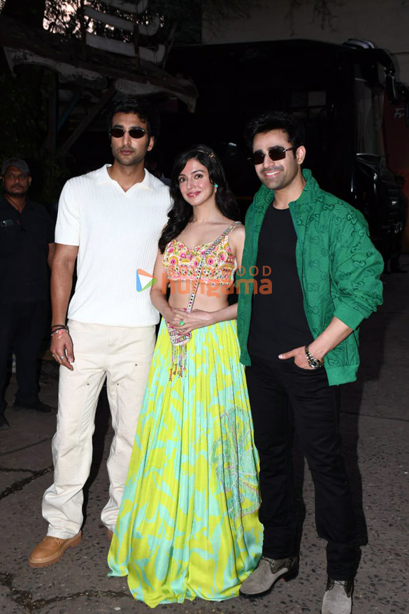 Photos: Divya Khosla Kumar, Meezaan Jafri and Pearl V Puri snapped promoting Yaariyan 2