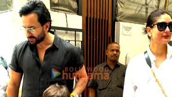 Photos: Kareena Kapoor Khan, Saif Ali Khan and family snapped at Izumi in Bandra