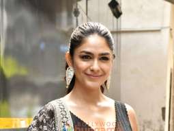 Photos: Mrunal Thakur and Abhimanyu Dassani snapped during Aankh Micholi promotions