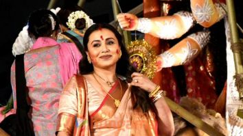 Photos: Rani Mukerji, Monalisa, Ashoke Pandit and others snapped at a Durga Puja Pandal