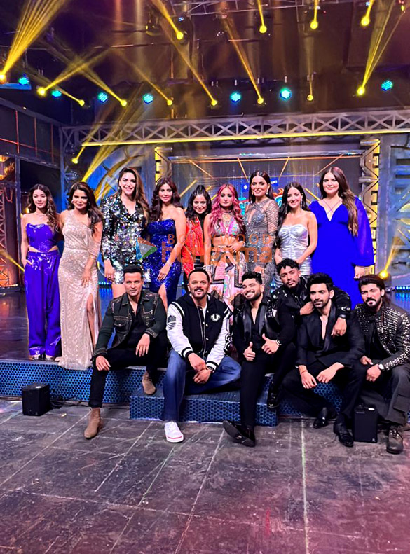 Photos: Rohit Shetty snapped with the contestants of Khatron Ke Khiladi 13