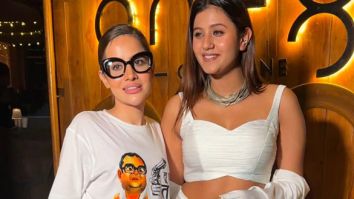 Photos: Uorfi Javed hosts Bollywood-themed per-birthday bash at One 8 Commune in Juhu