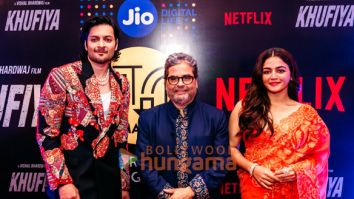 Photos: Vishal Bhardwaj, Ali Fazal and Wamiqa Gabbi snapped at Khufiya premiere at the Jio MAMI Mumbai Film Festival 2023