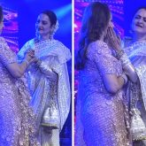 Hema Malini celebrates 75th birthday with star-studded bash; she grooves with Rekha to ‘Kya Khoob Lagti Ho’