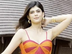 Sanjana Sanghi flashes her pretty smile as she promotes ‘Dhak Dhak’
