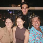 Ananya Panday celebrates family bond with dad Chunky, cousin Ahaan, and aunt Deanne; see pic