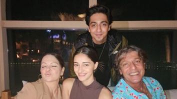 Ananya Panday celebrates family bond with dad Chunky, cousin Ahaan, and aunt Deanne; see pic