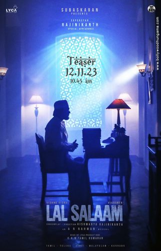 Lal Salaam poster
