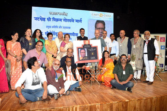 Photos: Anupam Kher, Paresh Rawal among others snapped at inauguration of Vikram Gokhale Road near CINTAA Tower in Mumbai