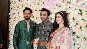 Photos: Ayushmann Khurrana, Shalin Bhanot and others snapped at Ali Merchant’s wedding reception