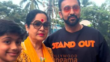 Photos: Raj Kundra and Sunanda Shetty snapped at PVR, Juhu