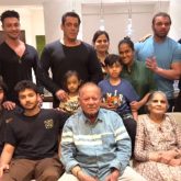 Salman Khan, Helen, Arbaaz Khan, and others gather for Salim Khan’s 89th birthday; see pic