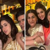 Sara Ali Khan and Amrita Singh host a Diwali bash attended by Ananya Panday, Manish Malhotra, and other friends