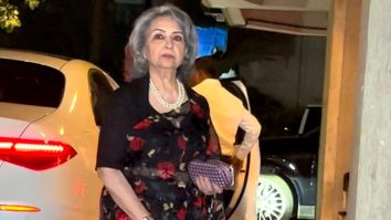Sharmila Tagore wishes paps a Happy Diwali as she gets clicked at Kareena Kapoor’s house