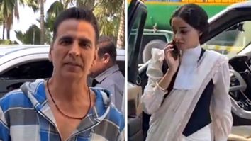 Akshay Kumar shoots for Karan Johar’s next The Untold Story of C Sankaran Nair; Ananya Panday dons professional look for lawyer’s role, watch videos