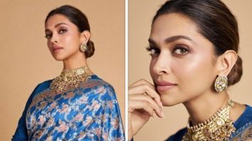 Deepika Padukone’s blue Sabysachi saree for Umang 2023 looks truly like a work of art