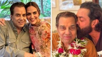 Esha and Bobby Deol extend heartfelt birthday wishes on Father Dharmendra’s 88th birthday; see pics