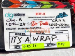 On The Sets Of The Movie Do Patti