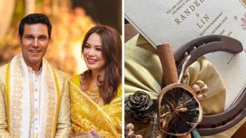 Lin Laishram shares their Mumbai Reception Invite post marriage with Randeep Hooda