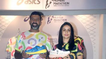 Photos: Rohan Bopanna and Gul Panag at ASICS new marathon collection launch in Bandra