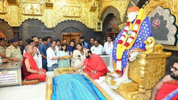 Shah Rukh Khan and Suhana Khan visit Shirdi to seek blessings ahead of Dunki release, see video