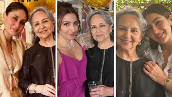Sharmila Tagore celebrates 78th birthday with Kareena Kapoor, Soha Ali Khan, Sara Ali Khan and others, see pics