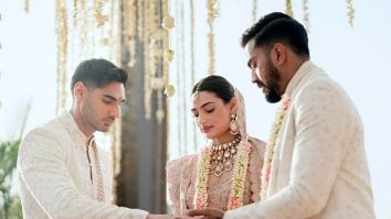 Ahan Shetty shares unseen wedding photo as Athiya Shetty and KL Rahul celebrate 1st anniversary; see post
