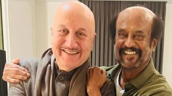 Anupam Kher bonds with Rajinikanth ahead of Ram Mandir opening in Ayodhya; see pic