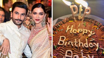 Deepika Padukone drops a photo of her birthday cake as she rings in her special day with Ranveer Singh