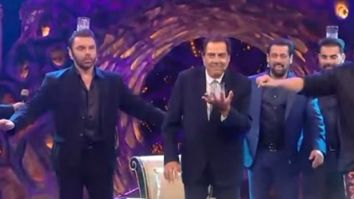 Dharmendra and Salman Khan groove to Bobby Deol’s ‘Jamal Kudu’; watch
