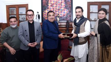 Pankaj Tripathi engages in a conversation with Nitin Gadkari ahead of Main Atal Hoon release