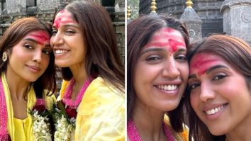 Bhumi Pednekar visits Kamakhya Temple with sister Samiksha; shares photos from serene visit