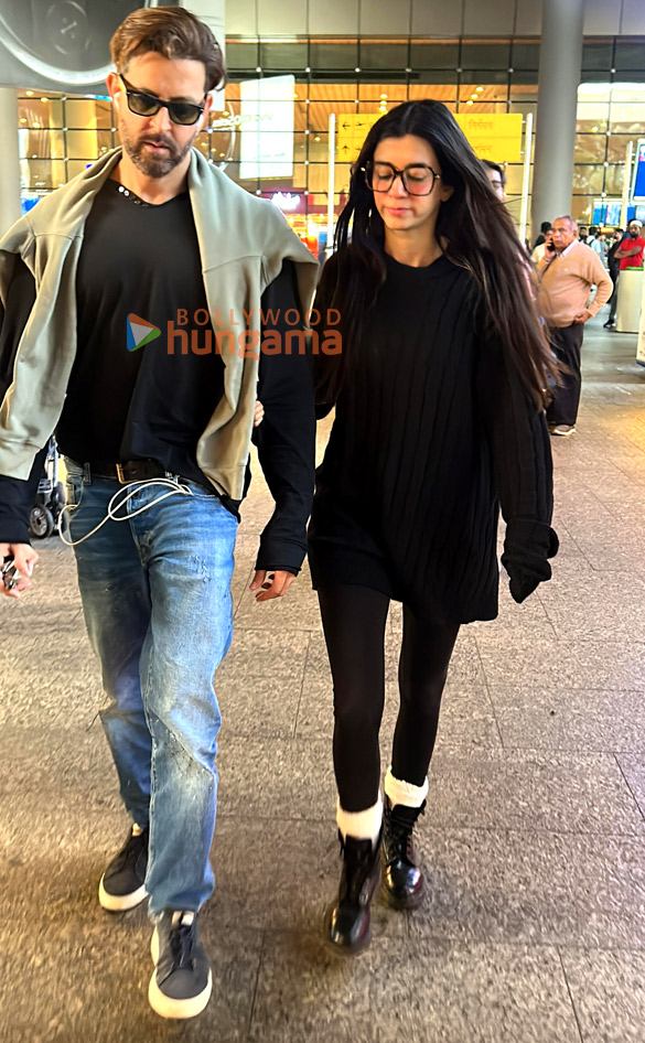 Photos: Hrithik Roshan, Saba Azad, Katrina Kaif and others snapped at the airport Photos: Hrithik Roshan, Saba Azad, Katrina Kaif and others snapped at the airport