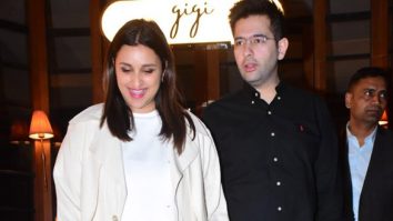Photos: Parineeti Chopra and Raghav Chadha snapped at Gigi restaurant in Bandra
