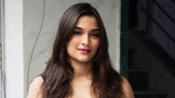 Photos: Saiee Manjrekar snapped outside the Exceed office in Bandra
