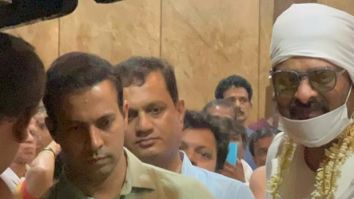 Salaar Part 1: Ceasefire star Prabhas, director Prashanth Neel, and producer Vijay Kirgandur visit Sri Kateel Durgaaparameshwari Temple