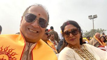 Vipul Amrutlal Shah along with wife Shefali Shah graced the Pran-Pratishtha Mahotasav in Ayodhya