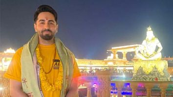 Ayushmann Khurrana seeks blessings at Mahakal Temple in Ujjain