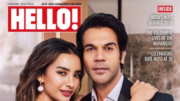 Patralekha and Rajkummar Rao on the cover of HELLO!