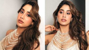 Janhvi Kapoor is straight out of fairy-tale in sheer white beaded concept saree from the shelves of designer Tarun Tahiliani