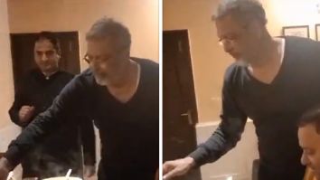 Nana Patekar plays the perfect host for Anil Sharma as he serves him food; watch