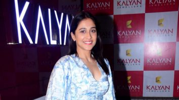 Photos: Regina Cassandra snapped at Kalyan Jewellers’ showroom in Bandra