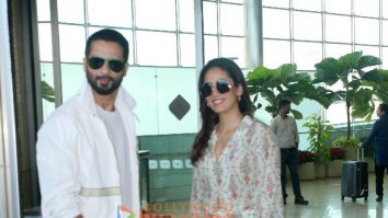 Photos: Shahid Kapoor, Mira Rajput Kapoor, Aditya Roy Kapur and others snapped at the airport